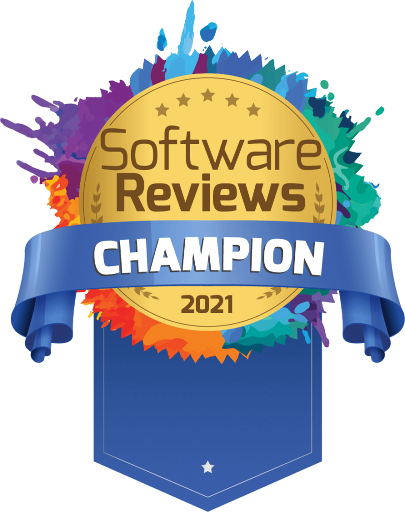 SoftwareReviews 2021 Champion award for Quantivate Business Continuity